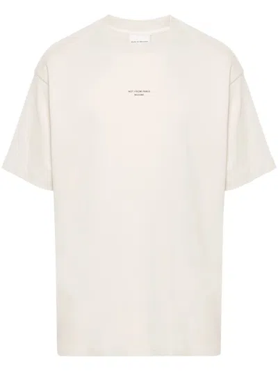 DRÔLE DE MONSIEUR DROLE DE MONSIEUR LE T SHIRT SLOGAN CLASSIQUE