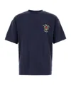 Drôle De Monsieur Crest T-shirt In Blue