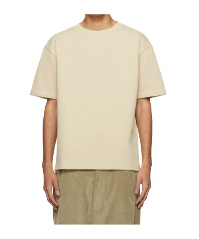 Drôle De Monsieur Item O-neck Short-sleeved T-shirt In Nude