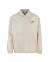 Drôle De Monsieur Beige Slogan Jacket