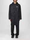 Drôle De Monsieur Slogan Parka In Black