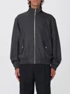 Drôle De Monsieur Track Jacket Flap Pockets In Black