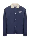 Drôle De Monsieur Drole De Monsieur Jacket Shirt In Blue
