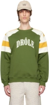 Drôle De Monsieur Sweater Drole De Monsieur Men Color Kaki In Kaki