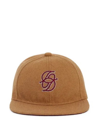 Drôle De Monsieur La Casquette Monogramme In Brown