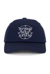 Drôle De Monsieur La Casquette Slogan Hat In Blue
