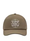 Drôle De Monsieur La Casquette Slogan Tresses Cap In Brown