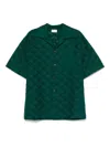 Drôle De Monsieur Tapestry Embroidered Shirt