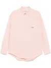 Drôle De Monsieur La Chemise Lavée Drôle Shirt In Pink