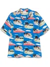Drôle De Monsieur La Chemise Mc Country Club Shirt In Blue