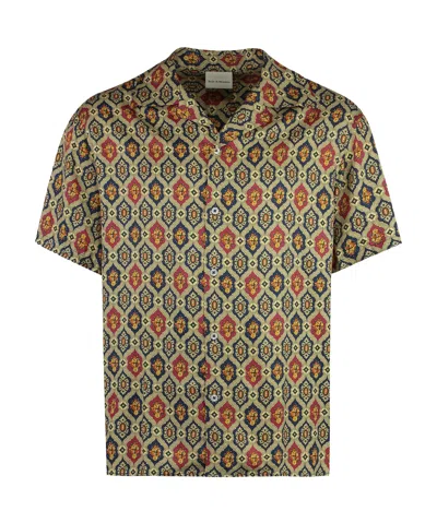 DRÔLE DE MONSIEUR DRÔLE DE MONSIEUR LA CHEMISE ORNEMENTS SHORT-SLEEVED SHIRT