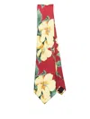 Drôle De Monsieur La Cravate Luciano Tie In Rot