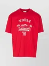 Drôle De Monsieur La Race On Ice Graphic Print T-shirt In Red