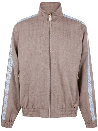 DRÔLE DE MONSIEUR DRÔLE DE MONSIEUR "LA TRACKJACKET CHEVRON" JACKET