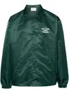 Drôle De Monsieur La Vest Slogan Lightweight Jacket In Green