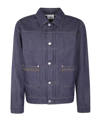 Drôle De Monsieur Drole De Monsieur Jacket In Blue