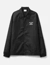 Drôle De Monsieur Black Jacket With Logo In Black