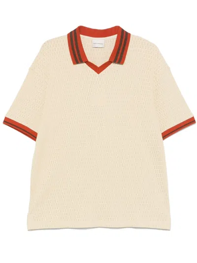 Drôle De Monsieur Le Ajouré T-shirt In Neutrals