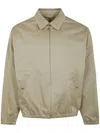 Drôle De Monsieur Stylish Fall Blouson For Men In Beige