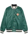 Drôle De Monsieur Le Bomber Polo Bomber Jacket In Green
