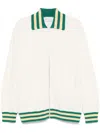 Drôle De Monsieur Le Cardigan Après-sport Jacket In White