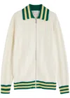 Drôle De Monsieur Le Cardigan Après-sport Jacket In Cream