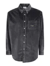 Drôle De Monsieur La Chemise Drôle Corduroy-xl Nd Drole De Monsieur Male In Grey