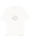 Drôle De Monsieur Le Cocktails T-shirt In Neutrals