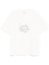 Drôle De Monsieur Le Cocktails T-shirt In Nude