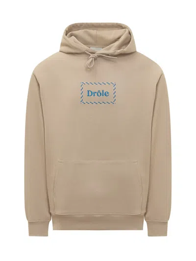 Drôle De Monsieur Drole De Monsieur Le Drole Sweatshirt In Beige