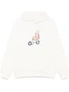 Drôle De Monsieur Drole De Monsieur Le Hoodie Golfeur In White