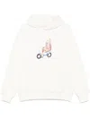 Drôle De Monsieur Drole De Monsieur Le Hoodie Golfeur In White