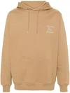 Drôle De Monsieur Le Hoodie Slogan Calligraphy Hoodie In Neutrals