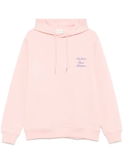 DRÔLE DE MONSIEUR LE HOODIE SLOGAN CURSIVE