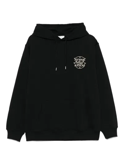 Drôle De Monsieur Le Hoodie Slogan Tresses Clothing In Black