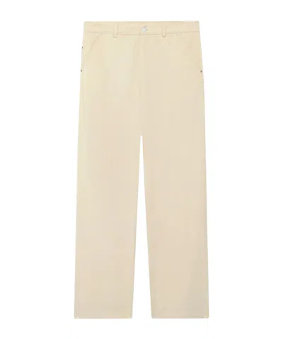 Drôle De Monsieur Le Pantalon Baggy Velours Pants In Brown