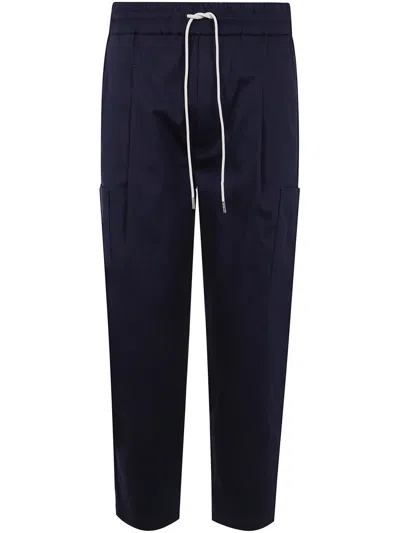 DRÔLE DE MONSIEUR DRÔLE DE MONSIEUR LE PANTALON CROPPED CARGO CLOTHING