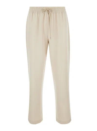 Drôle De Monsieur Beige 'le Pantalon Droit' Trousers