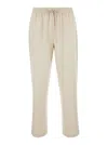 Drôle De Monsieur Beige 'le Pantalon Droit' Trousers In Beige
