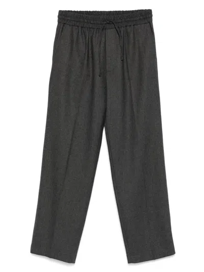 DRÔLE DE MONSIEUR LE PANTALON ÉLASTIQUÉ FLANELLE BY DROLE DE MONSIEUR,VS00342