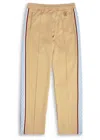 Drôle De Monsieur Le Pantalon Survetement Satin-jersey Track Pants In Brown