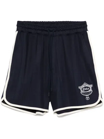 Drôle De Monsieur Le Short Drôle Cup Shorts In Blue