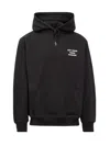 Drôle De Monsieur Le Hoodie Slogan Sweatshirt In Black