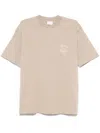 Drôle De Monsieur Drole De Monsieur Le T Shirt Slogan Vignes In Neutrals