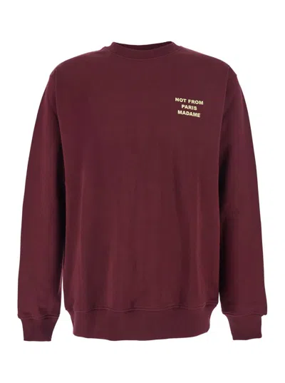DRÔLE DE MONSIEUR LE SWEATSHIRT SLOGAN