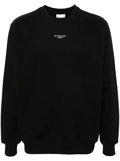 DRÔLE DE MONSIEUR DRÔLE DE MONSIEUR "LE SWEATSHIRT SLOGAN CLASSIQUE" ROUND NECK SWEATSHIRT CLOTHING