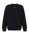 Drôle De Monsieur 'le Slogan Classique' Black Crewneck Sweatshirt With Contrasting Print In Black