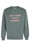 Drôle De Monsieur Drole De Monsieur Le Sweatshirt Slogan In Dgn Dark Green