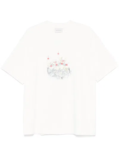 Drôle De Monsieur Drole De Monsieur Le T Shirt Cocktails In White