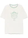 Drôle De Monsieur Short-sleeved T-shirt In Grey